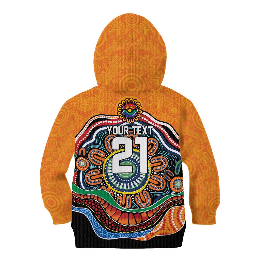 Custom Tigers Honouring First Nations Kid Hoodie NAIDOC 2026 Deadly 50 Years