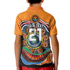 Custom Tigers Honouring First Nations Kid Polo Shirt NAIDOC 2026 Deadly 50 Years
