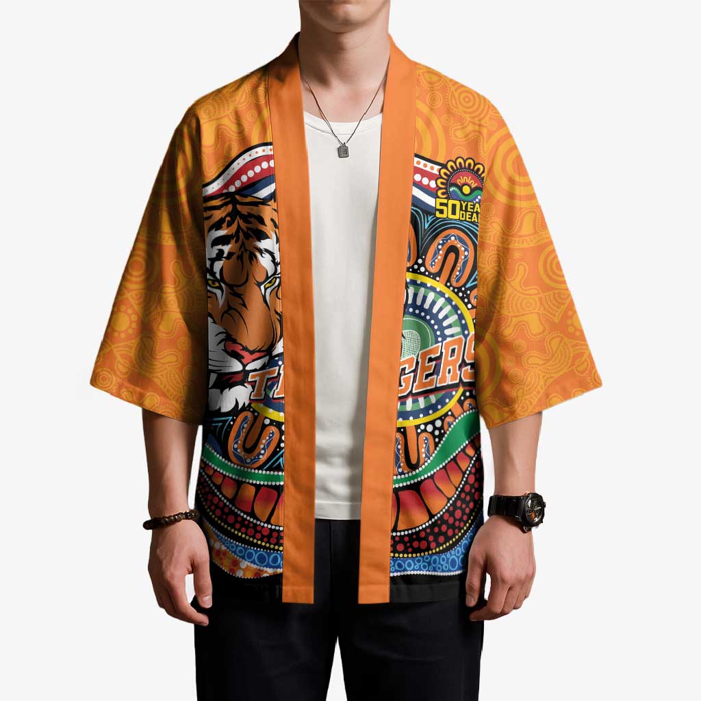 Custom Tigers Honouring First Nations Kimono NAIDOC 2026 Deadly 50 Years