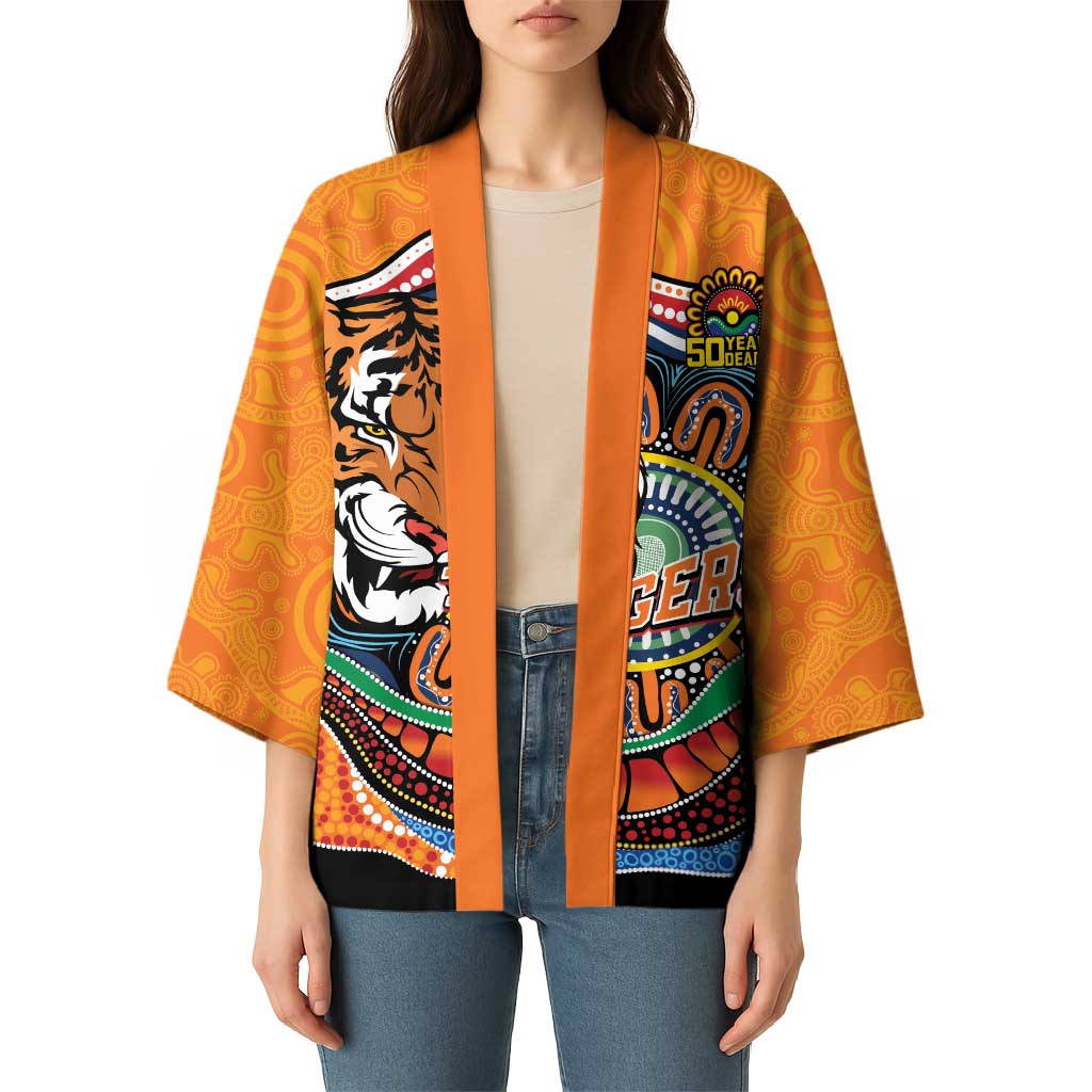 Custom Tigers Honouring First Nations Kimono NAIDOC 2026 Deadly 50 Years