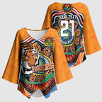 Custom Tigers Honouring First Nations Kimono Sleeve Blouse NAIDOC 2026 Deadly 50 Years