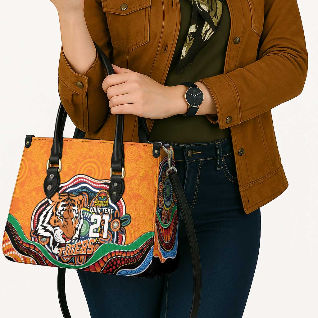 Custom Tigers Honouring First Nations Leather Bag NAIDOC 2026 Deadly 50 Years