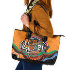 Custom Tigers Honouring First Nations Leather Tote Bag NAIDOC 2026 Deadly 50 Years