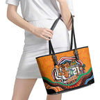 Custom Tigers Honouring First Nations Leather Tote Bag NAIDOC 2026 Deadly 50 Years
