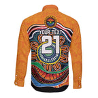 Custom Tigers Honouring First Nations Long Sleeve Button Shirt NAIDOC 2026 Deadly 50 Years