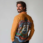 Custom Tigers Honouring First Nations Long Sleeve Polo Shirt NAIDOC 2026 Deadly 50 Years