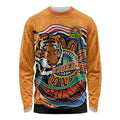 Custom Tigers Honouring First Nations Long Sleeve Shirt NAIDOC 2026 Deadly 50 Years