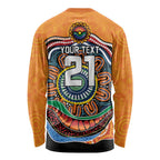 Custom Tigers Honouring First Nations Long Sleeve Shirt NAIDOC 2026 Deadly 50 Years