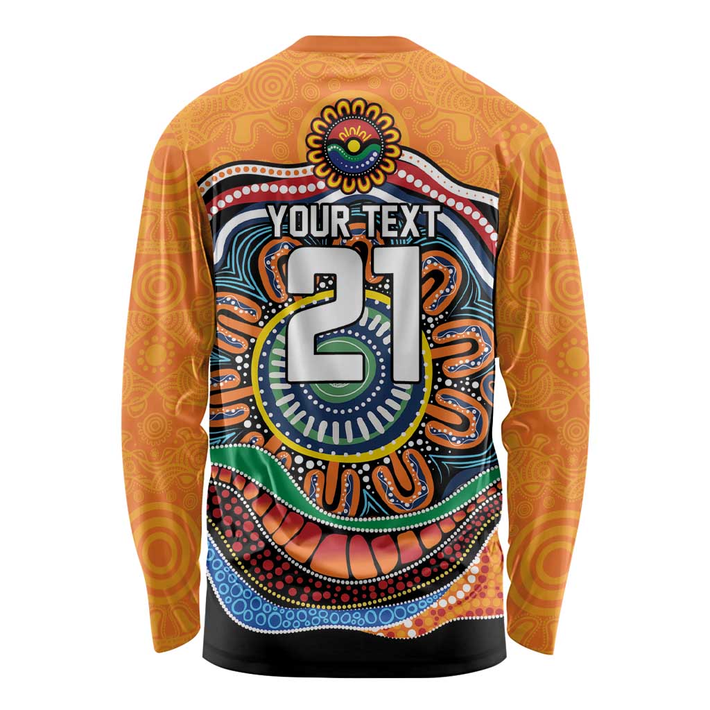 Custom Tigers Honouring First Nations Long Sleeve Shirt NAIDOC 2026 Deadly 50 Years