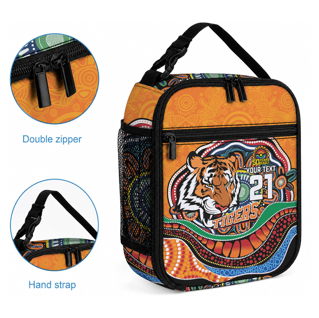 Custom Tigers Honouring First Nations Lunch Bag NAIDOC 2026 Deadly 50 Years