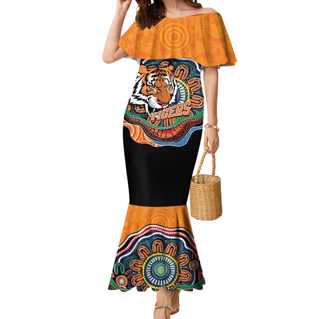 Custom Tigers Honouring First Nations Mermaid Dress NAIDOC 2026 Deadly 50 Years