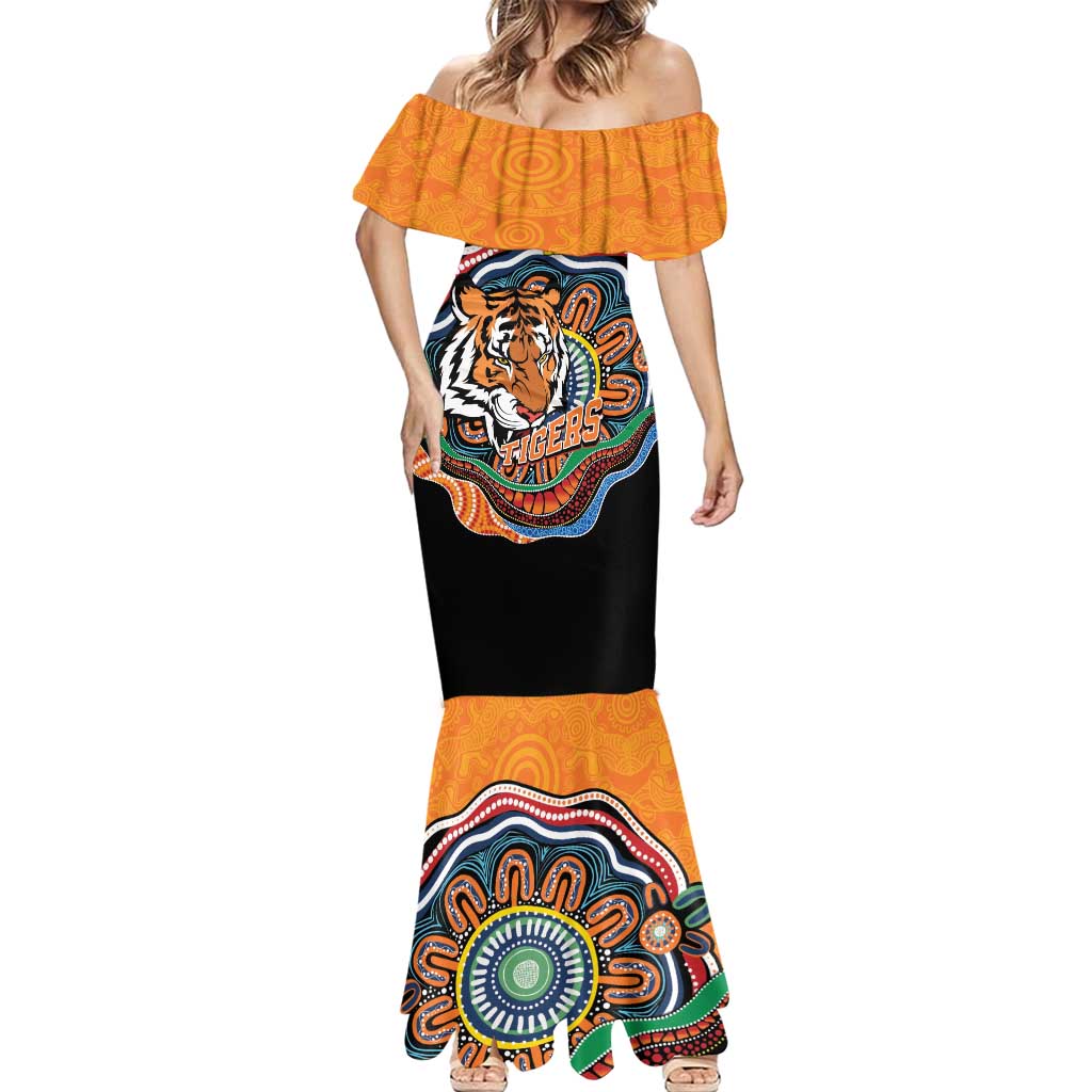 Custom Tigers Honouring First Nations Mermaid Dress NAIDOC 2026 Deadly 50 Years