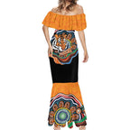 Custom Tigers Honouring First Nations Mermaid Dress NAIDOC 2026 Deadly 50 Years