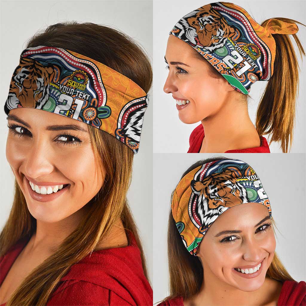 Custom Tigers Honouring First Nations Neck Gaiter NAIDOC 2026 Deadly 50 Years