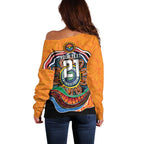 Custom Tigers Honouring First Nations Off Shoulder Sweater NAIDOC 2026 Deadly 50 Years