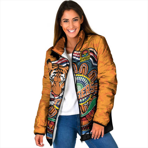 Custom Tigers Honouring First Nations Padded Jacket NAIDOC 2026 Deadly 50 Years