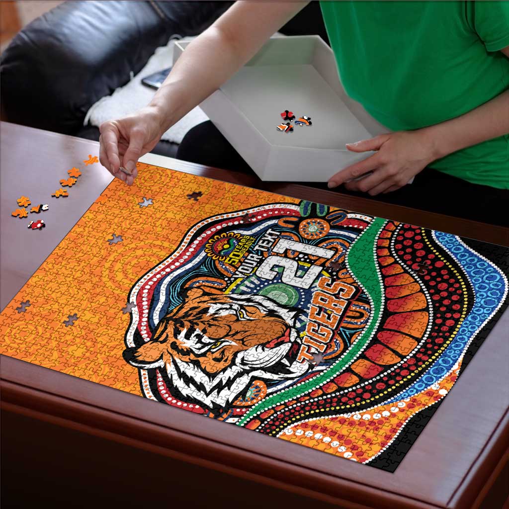 Custom Tigers Honouring First Nations Puzzle NAIDOC 2026 Deadly 50 Years