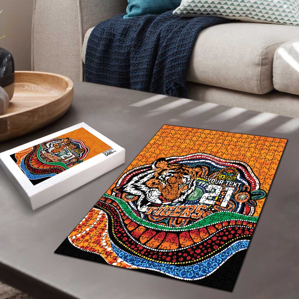 Custom Tigers Honouring First Nations Puzzle NAIDOC 2026 Deadly 50 Years
