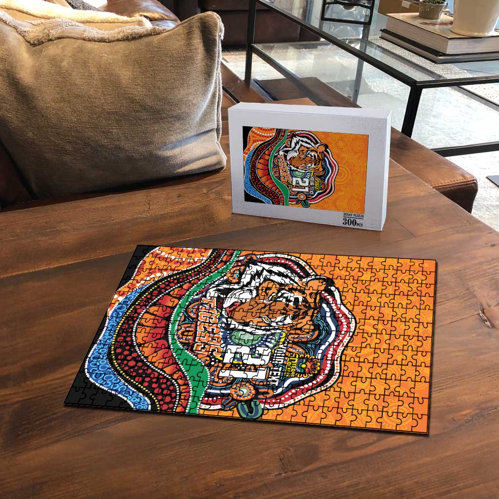 Custom Tigers Honouring First Nations Puzzle NAIDOC 2026 Deadly 50 Years