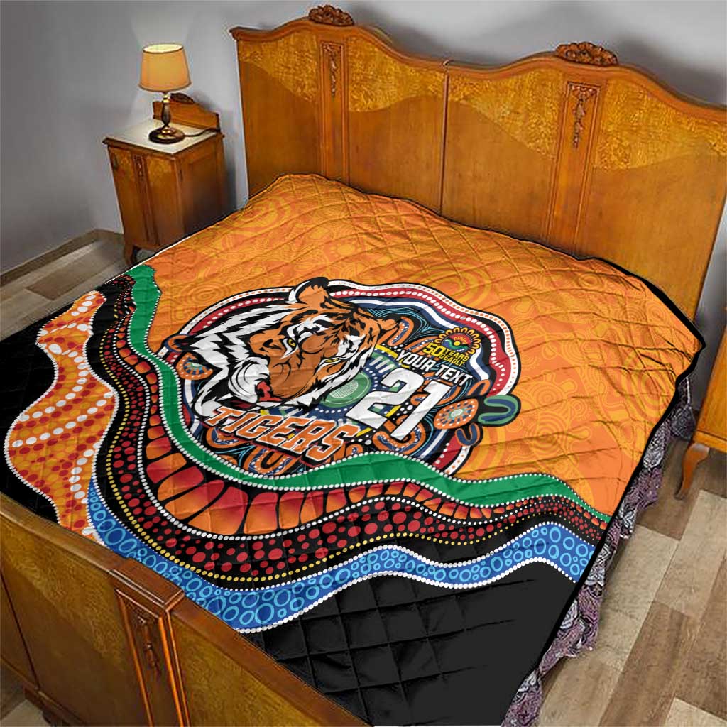 Custom Tigers Honouring First Nations Quilt NAIDOC 2026 Deadly 50 Years