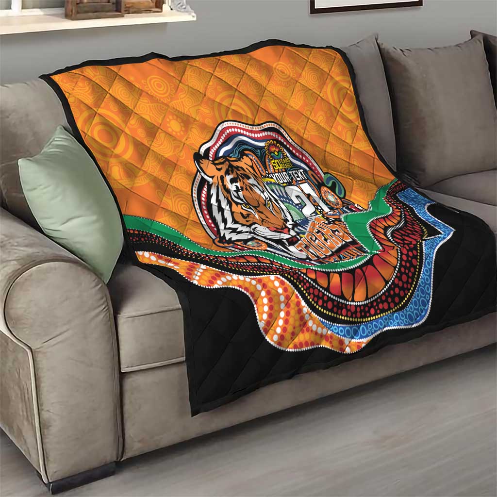 Custom Tigers Honouring First Nations Quilt NAIDOC 2026 Deadly 50 Years