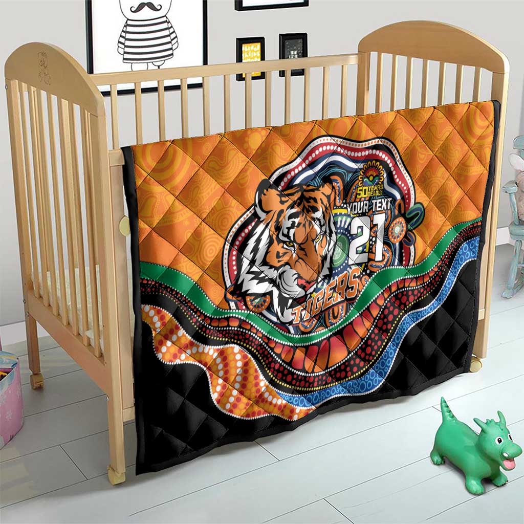 Custom Tigers Honouring First Nations Quilt NAIDOC 2026 Deadly 50 Years