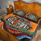 Custom Tigers Honouring First Nations Quilt Bed Set NAIDOC 2026 Deadly 50 Years