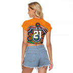 Custom Tigers Honouring First Nations Raglan Cropped T Shirt NAIDOC 2026 Deadly 50 Years