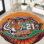Custom Tigers Honouring First Nations Round Carpet NAIDOC 2026 Deadly 50 Years
