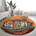 Custom Tigers Honouring First Nations Round Carpet NAIDOC 2026 Deadly 50 Years