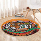 Custom Tigers Honouring First Nations Round Carpet NAIDOC 2026 Deadly 50 Years