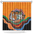 Custom Tigers Honouring First Nations Shower Curtain NAIDOC 2026 Deadly 50 Years