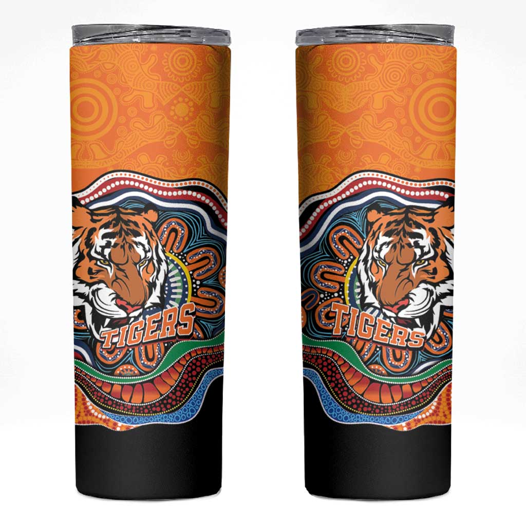 Custom Tigers Honouring First Nations Skinny Tumbler NAIDOC 2026 Deadly 50 Years