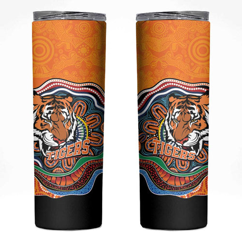 Custom Tigers Honouring First Nations Skinny Tumbler NAIDOC 2026 Deadly 50 Years