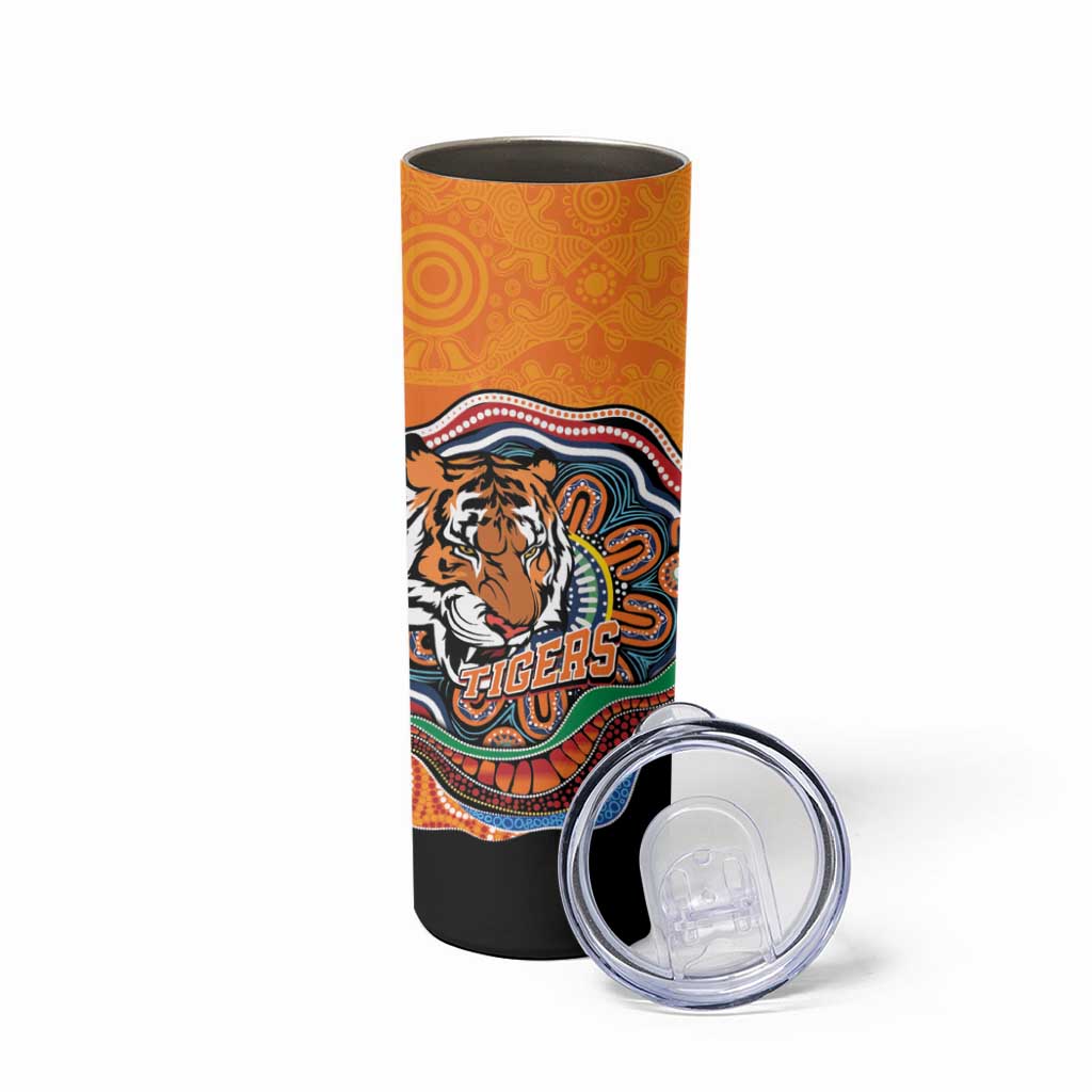 Custom Tigers Honouring First Nations Skinny Tumbler NAIDOC 2026 Deadly 50 Years