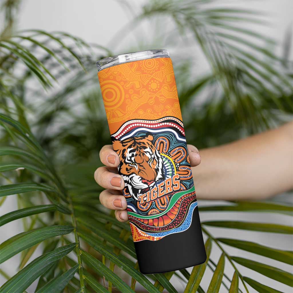 Custom Tigers Honouring First Nations Skinny Tumbler NAIDOC 2026 Deadly 50 Years