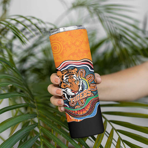 Custom Tigers Honouring First Nations Skinny Tumbler NAIDOC 2026 Deadly 50 Years
