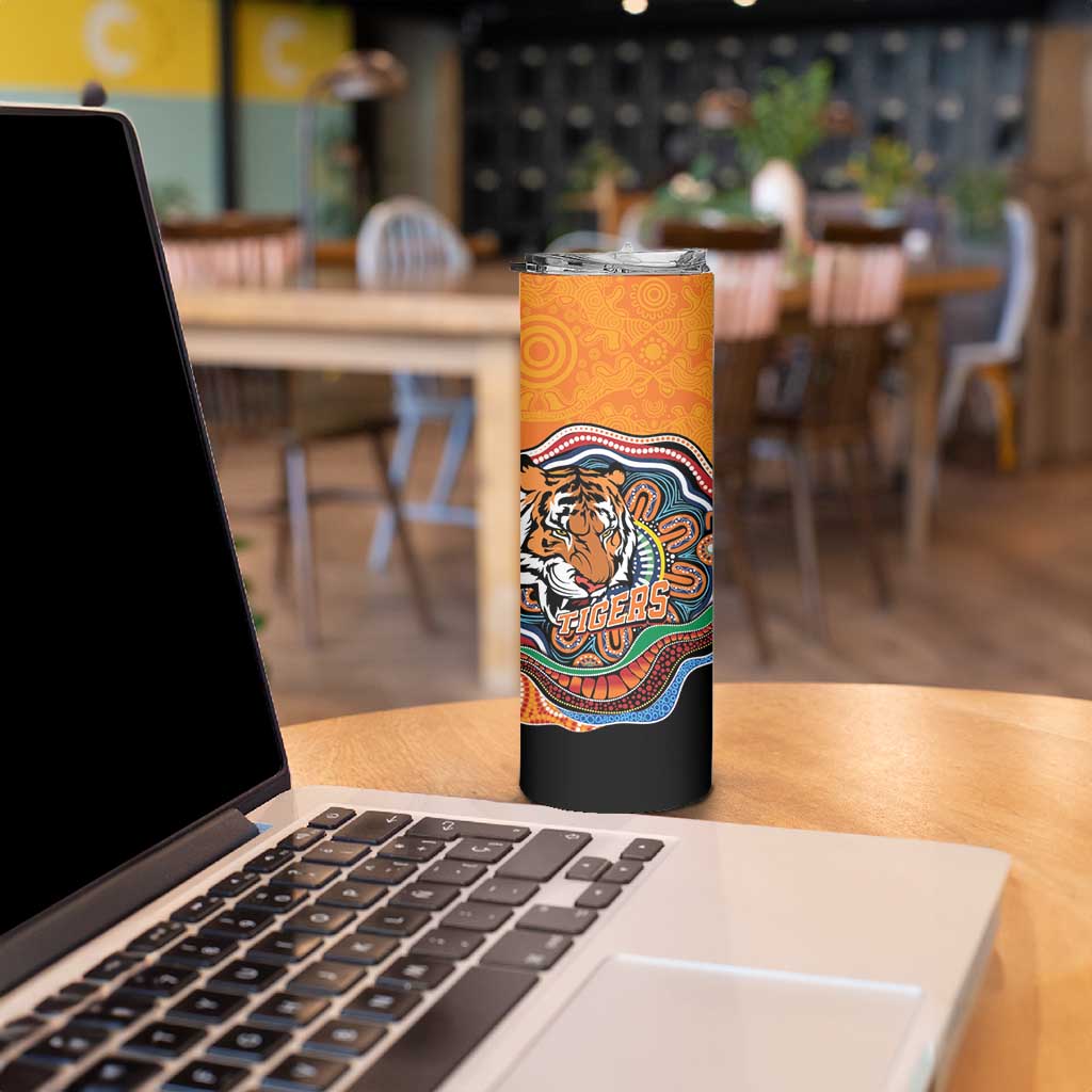 Custom Tigers Honouring First Nations Skinny Tumbler NAIDOC 2026 Deadly 50 Years