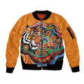 Custom Tigers Honouring First Nations Sleeve Zip Bomber Jacket NAIDOC 2026 Deadly 50 Years