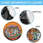 Custom Tigers Honouring First Nations Spare Tire Cover NAIDOC 2026 Deadly 50 Years