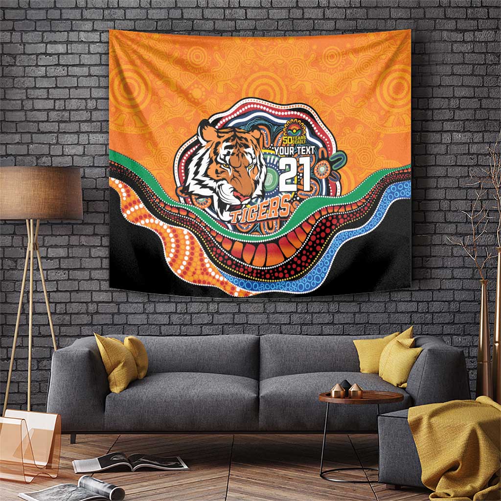 Custom Tigers Honouring First Nations Tapestry NAIDOC 2026 Deadly 50 Years