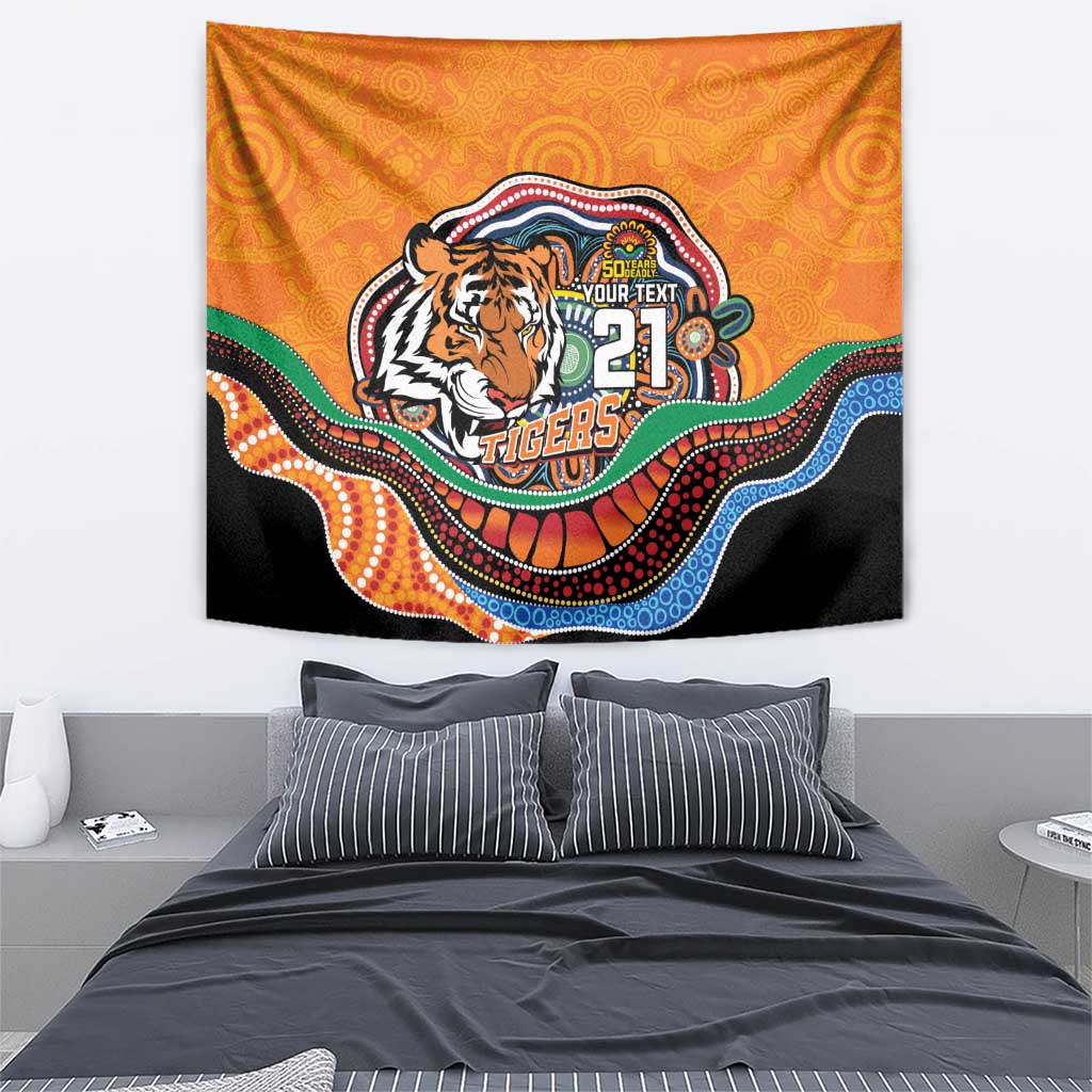Custom Tigers Honouring First Nations Tapestry NAIDOC 2026 Deadly 50 Years