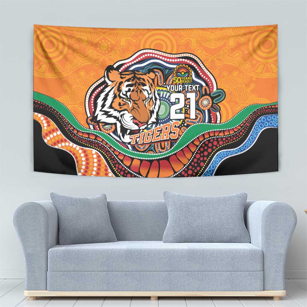 Custom Tigers Honouring First Nations Tapestry NAIDOC 2026 Deadly 50 Years