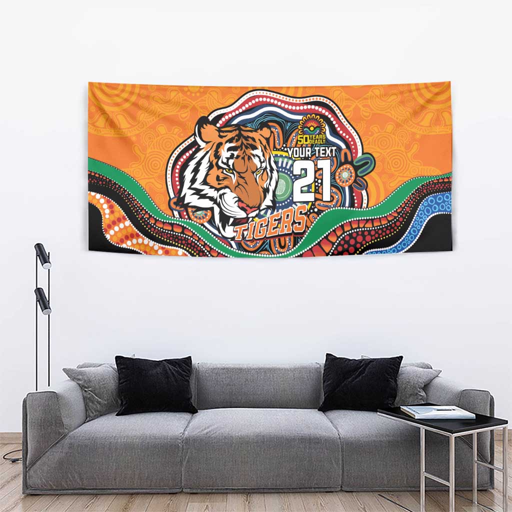 Custom Tigers Honouring First Nations Tapestry NAIDOC 2026 Deadly 50 Years