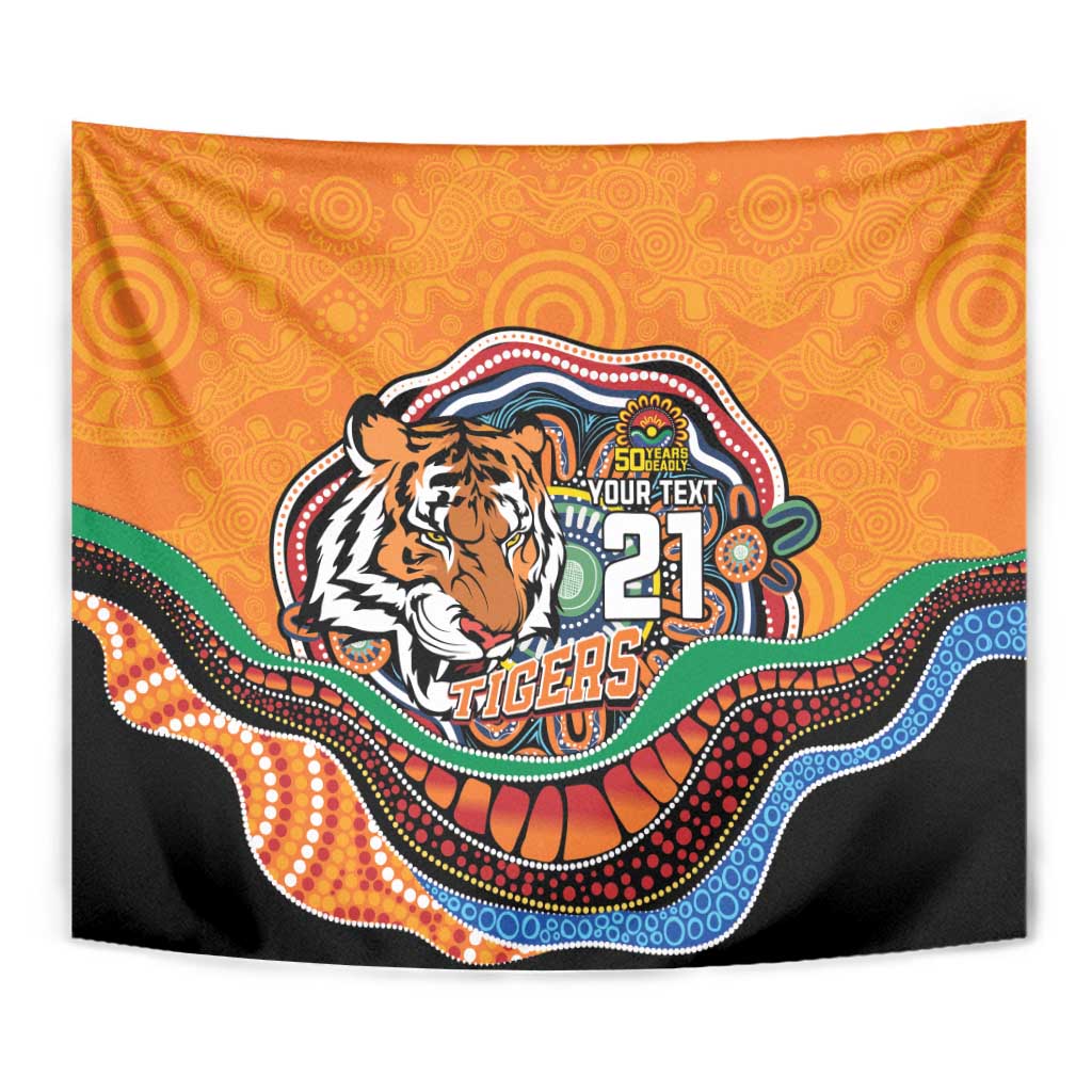 Custom Tigers Honouring First Nations Tapestry NAIDOC 2026 Deadly 50 Years