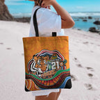 Custom Tigers Honouring First Nations Tote Bag NAIDOC 2026 Deadly 50 Years