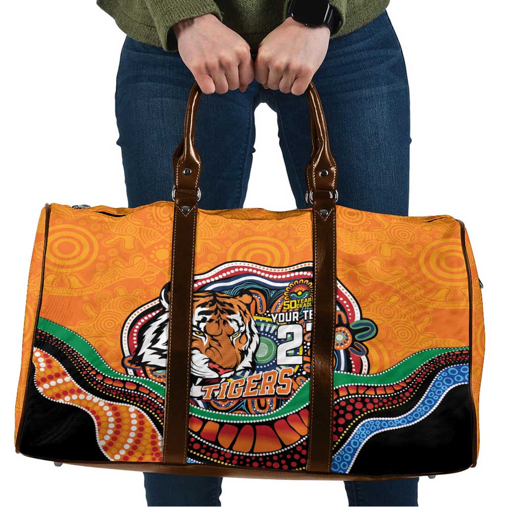 Custom Tigers Honouring First Nations Travel Bag NAIDOC 2026 Deadly 50 Years