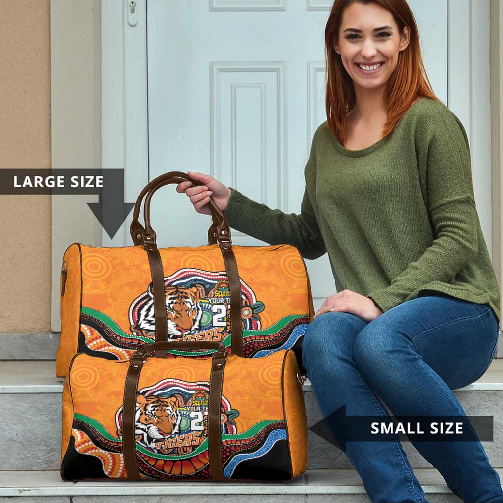 Custom Tigers Honouring First Nations Travel Bag NAIDOC 2026 Deadly 50 Years