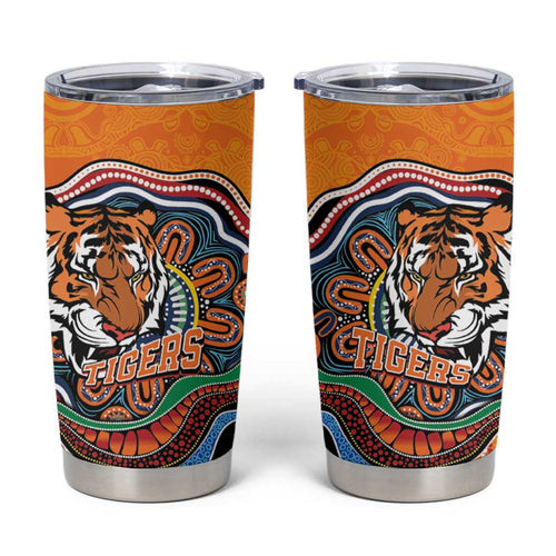 Custom Tigers Honouring First Nations Tumbler Cup NAIDOC 2026 Deadly 50 Years