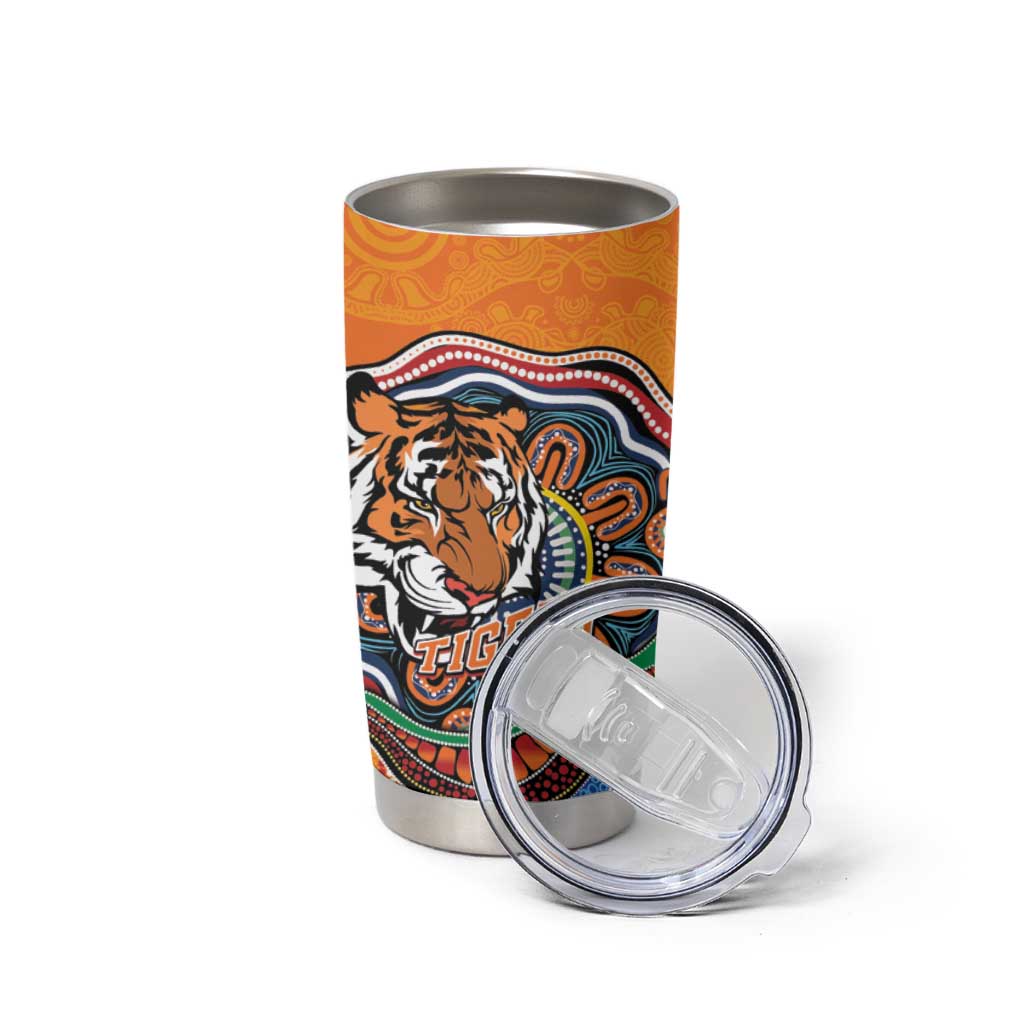 Custom Tigers Honouring First Nations Tumbler Cup NAIDOC 2026 Deadly 50 Years